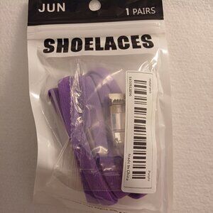 NWT Shoelaces No Tie Tie-less Tieless No Lace Shoe Lace Tennis Shoes Sneakers SG